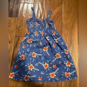 Hanna Andersson Red and Blue Casual Sundress